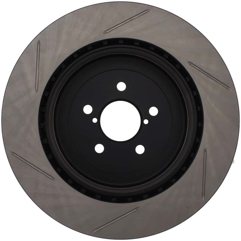 Stoptech — StopTech Power Slot 04 STi Rear Right Slotted Rotor
Sport Slotted Rotor - view 2
