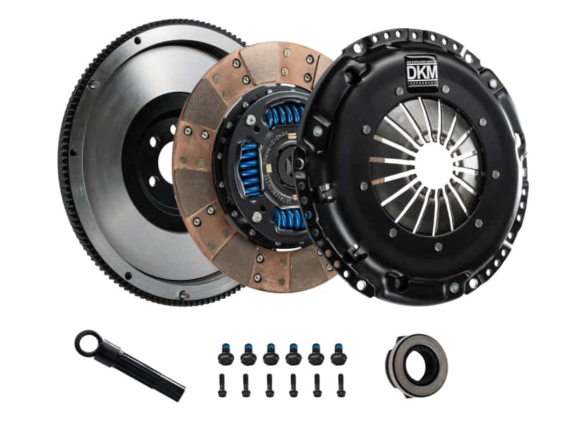 DKM Clutch — DKM Clutch BMW E34/E36/E39/E46/Z3 (6 Cyl) Ceramic Twin Disc MR Clutch w/Flywheel (650 ft/lbs Torque)
Clutch Kit - view 3