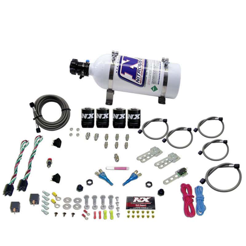 Nitrous Express — Nitrous Express Ford EFI Dual Stage Nitrous Kit (50-150HP x 2) w/5lb Bottle
Injection System Kit
N2OSys - view 3