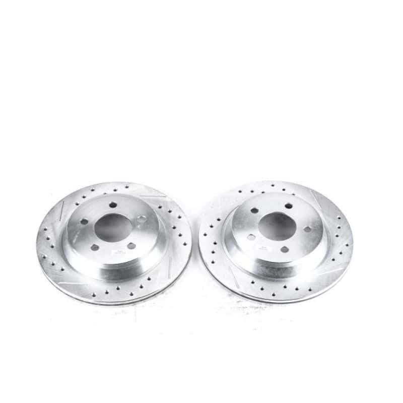 PowerStop — Power Stop 94-01 Ford Mustang Rear Evolution Drilled & Slotted Rotors - Pair
PowerStop XPR - view 1