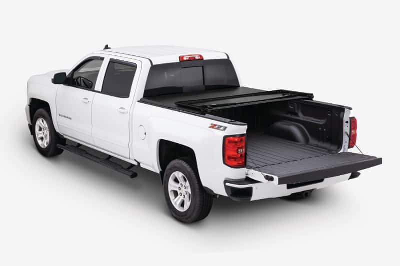 Tonno Pro — Tonno Pro 14-19 Chevy Silverado 1500 5.8ft Fleetside Tonno Fold Tri-Fold Tonneau Cover
Soft Tri-Fold Cover - view 14