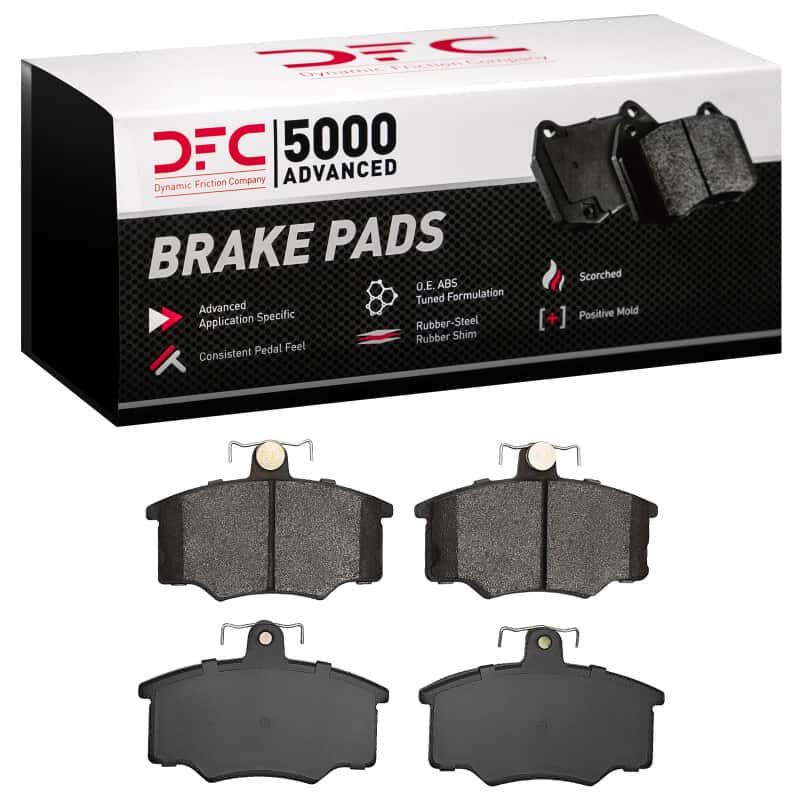 DFC — DFC 82-83 Audi Coupe Front 5000 Advanced Semi Metallic Brake Pads
DFC Brake Pad Set - view 4