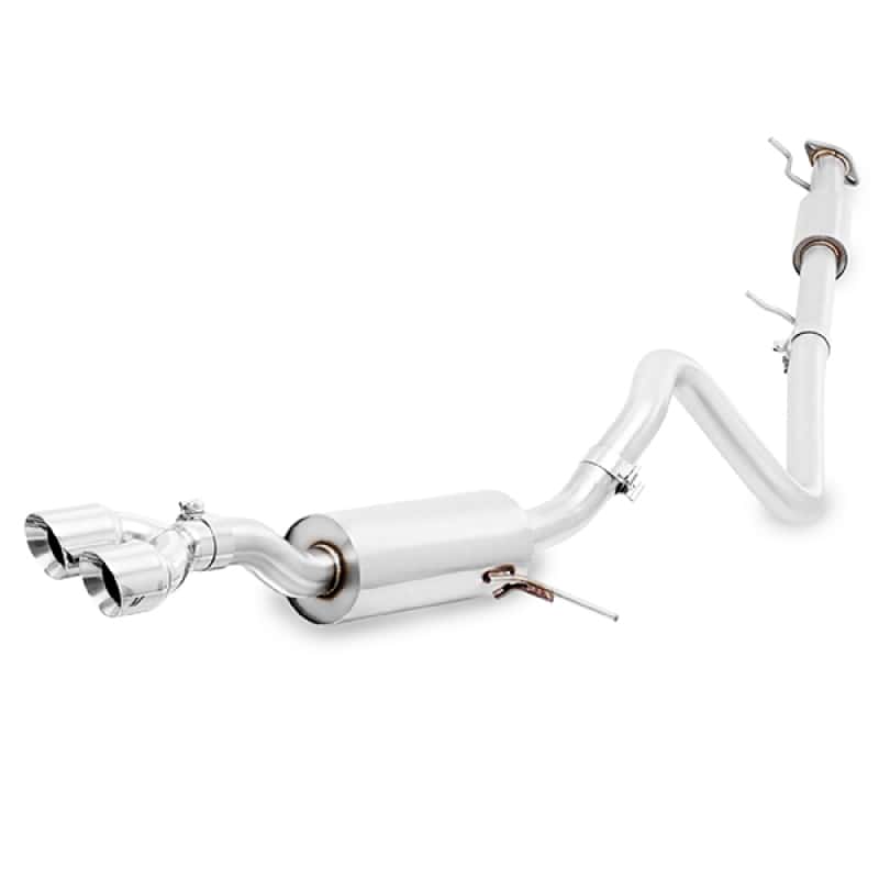 Mishimoto — Mishimoto 14-16 Ford Fiesta ST 1.6L 2.5in Stainless Steel Resonated Cat-Back Exhaust w/ Polish Tips - view 2