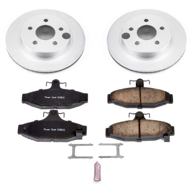 PowerStop — Power Stop 93-97 Chevrolet Camaro Rear Z17 Evolution Geomet Coated Brake Kit - view 1