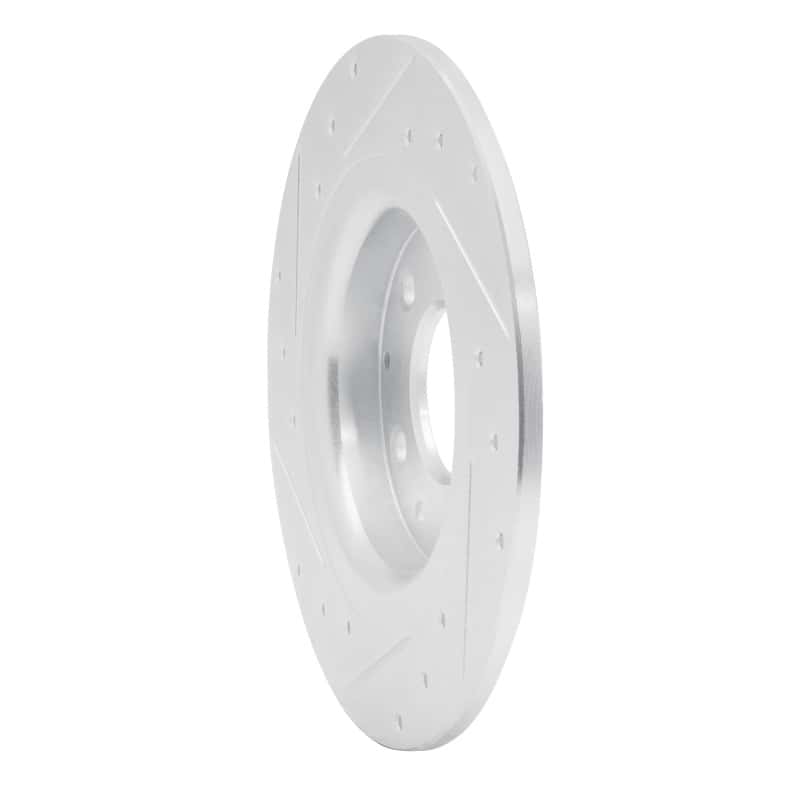 R1 Concepts — R1 16-18 Mazda CX-3 Rear Right Drilled & Slotted Silver Brake Rotor
R1 Brake Rotor Drill - view 4