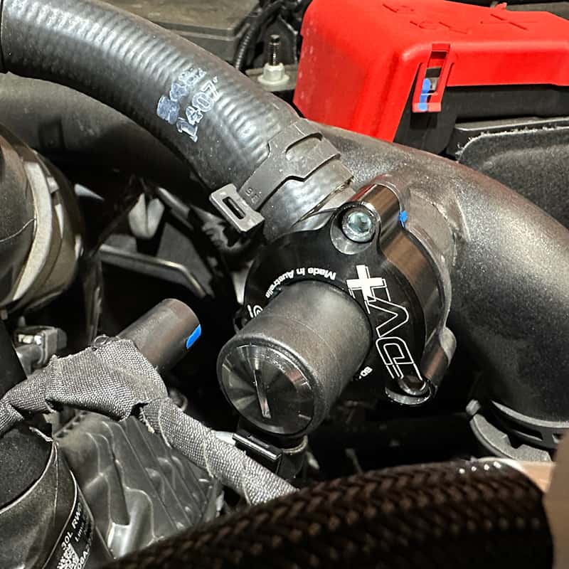 Go Fast Bits — GFB Diverter Valve DV+ 15-23 Ford Mustang 2.3L EcoBoost / 2023 Ford Bronco Raptor/Ranger Raptor 3.0L
DV+ Diverter Valve - view 6
