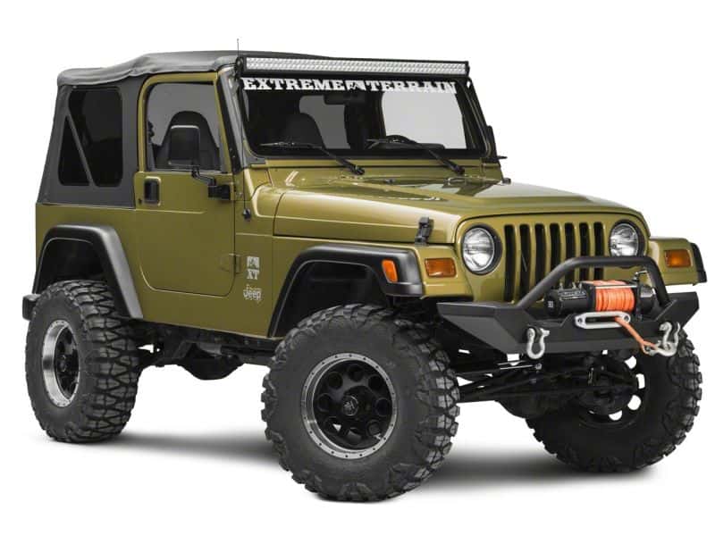 Raxiom — Raxiom 97-06 Jeep Wrangler TJ 50-In LED Light Bar Windshield Mount
Mount - view 3