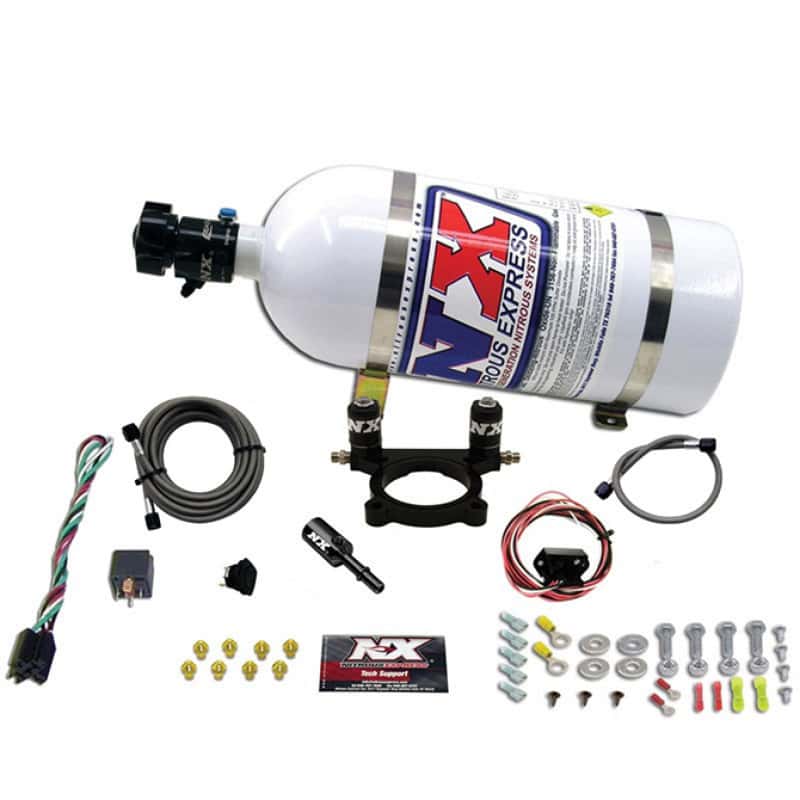 Nitrous Express — Nitrous Express 13-16 Dodge Dart 2.0L Nitrous Plate Kit (35-100HP) w/10lb Bottle
Injection System Kit
N2OSys - view 3