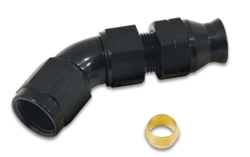 Vibrant — Vibrant 45 Degree 1/2in Tube to Female 8AN Adapter
-8ANFM-1/2"Tube45Deg - view 3
