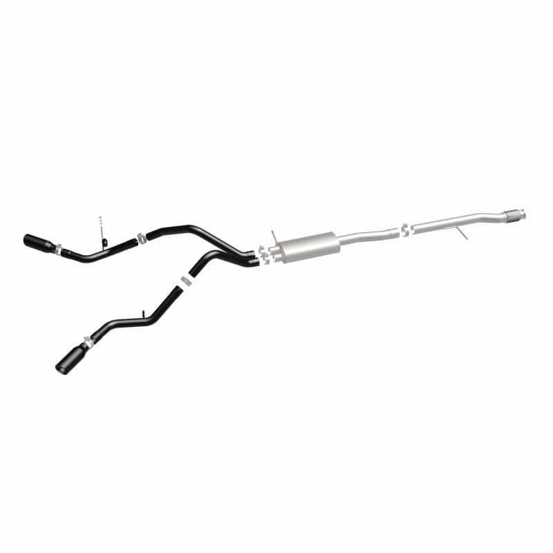 Magnaflow — MagnaFlow SYS Cat-Back 3.5in Black Dual Split Rear Tips 14-15 Chevy Silverado/GMC Sierra 4.3L-5.3L
Cat-Back - view 27