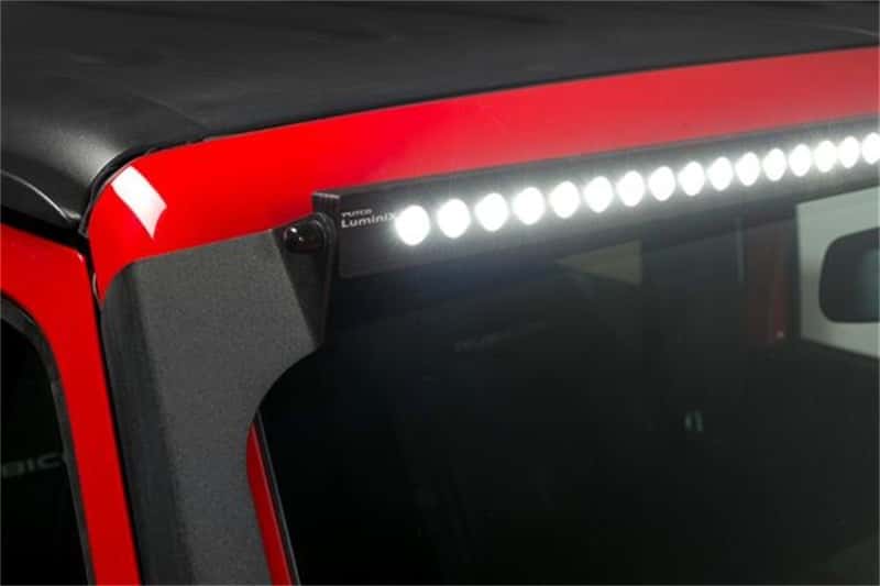 Putco — Putco 07-18 Jeep Wrangler JK - Roof Bracket Kit for PN 10050 - 50in Straight
LightBarMntingKt - view 3