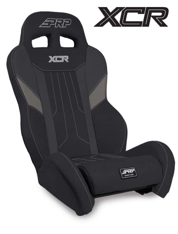 PRP Seats — PRP XCR Polaris RZR UTV Suspension Seat - Black/Gray - view 1