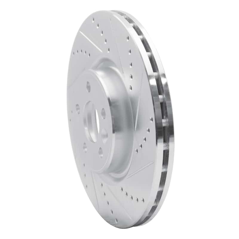 R1 Concepts — R1 07-16 Volvo S60 Front Right Drilled & Slotted Silver Brake Rotor
R1 Brake Rotor Drill - view 2