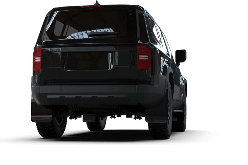 Rally Armor — Rally Armor 22-26 Toyota Land Cruiser Black UR Mud Flap Metallic Black Logo
Mud Flap - view 2