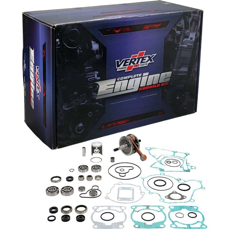 Vertex Pistons — Vertex Pistons 13-23 50 SX/21-23 MC 50/17-23 TC 50 Complete Engine Rebuild Kit - view 2