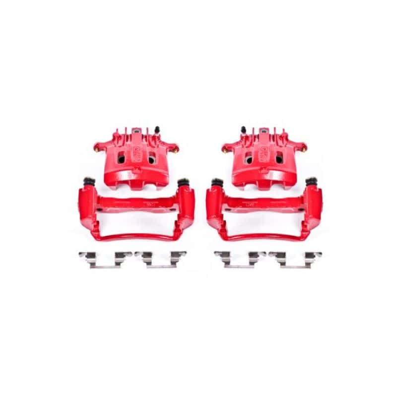 PowerStop — Power Stop 2000 Ford Excursion Rear Red Calipers w/Brackets - Pair
Caliper Set - view 1