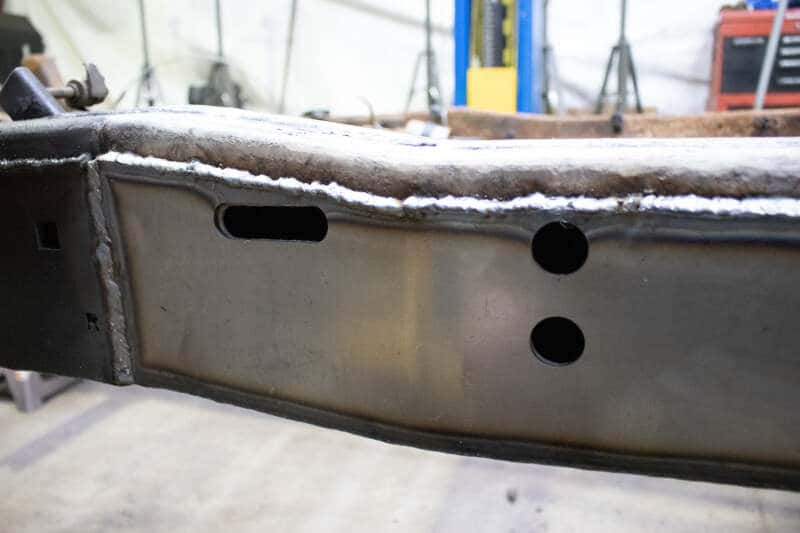 RustBuster — Rust Buster 1994-2004 Chevy S10 & GMC Sonoma Center ward Frame Repair Kit - Left - view 9