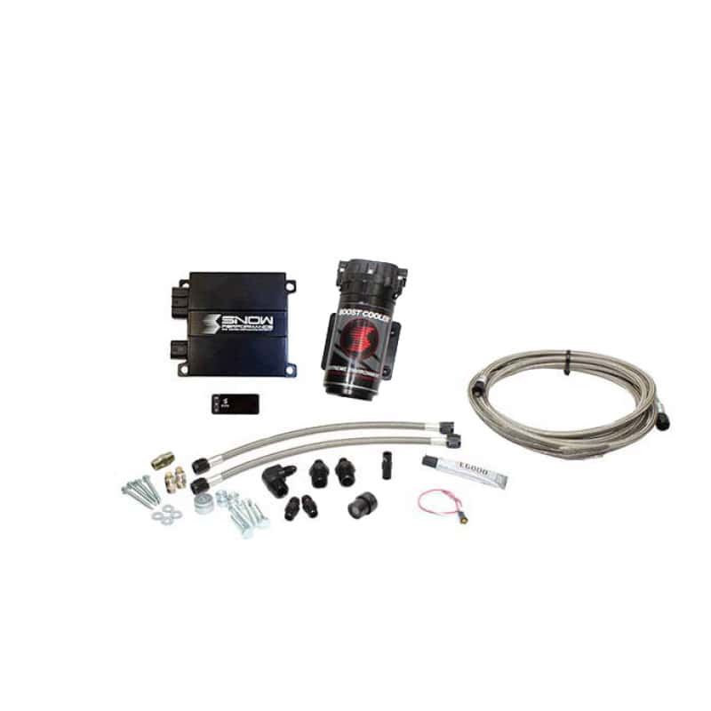 Snow Performance — Snow Performance Stg 2 Boost Cooler Prog. Engine Mount Water Inj. Kit (SS Braided Line/4AN) w/o Tank
Water/Meth Inject Kt - view 2