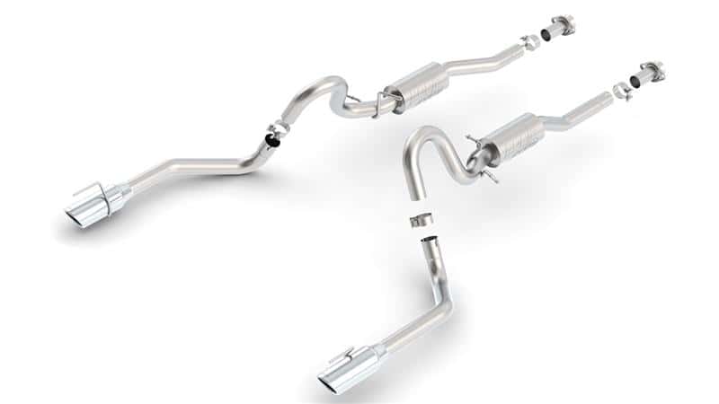 Borla — Borla 99-04 Ford Mustang GT 4.5L V8 AT/MT RWD 2dr ATAK SS Catback Exhaust
Cat-Back System
ExhstSysKt - view 2