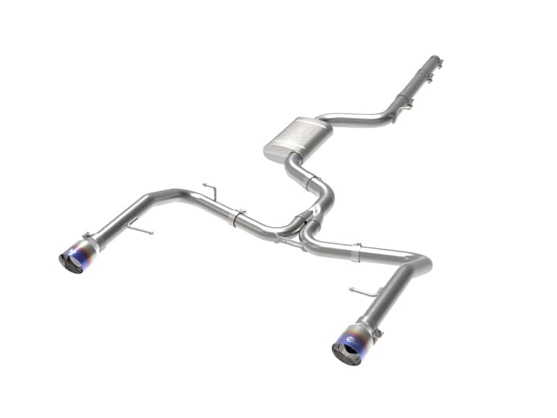 aFe — aFe 19-21 VW Jetta GLI (MKVII) L4-2.0L (t) MACH Force-Xp 304 SS Cat-Back Exhaust System Blue Tips
Cat-Back Exhaust - view 1