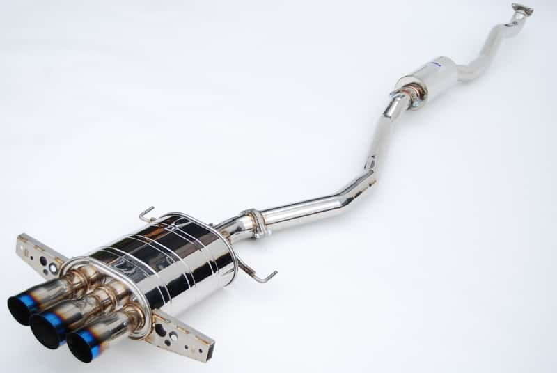 Invidia — Invidia 17+ Honda Civic SI Hatchback Q300 Triple Titanium Tip Cat-back Exhaust - view 2