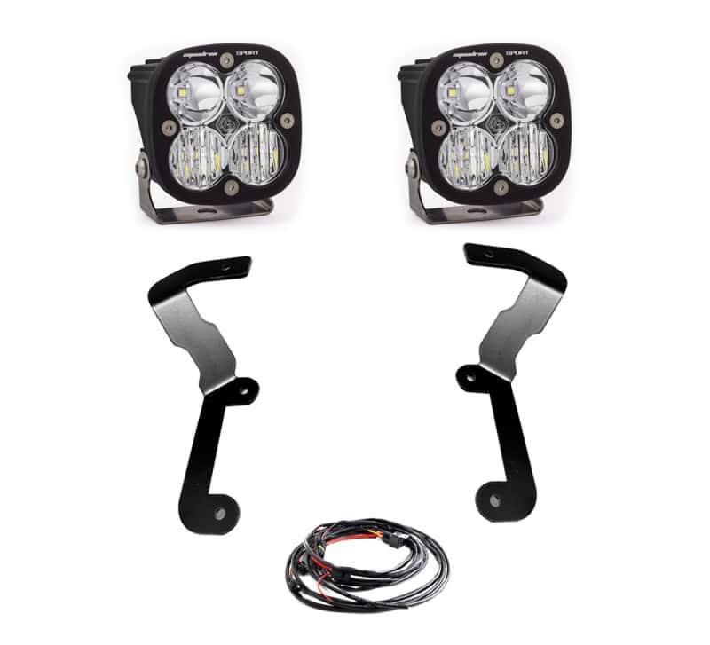 Baja Designs — Baja Designs 19-22 GMC Sierra 1500 Squadron Sport A-Pillar Light Kit - view 1