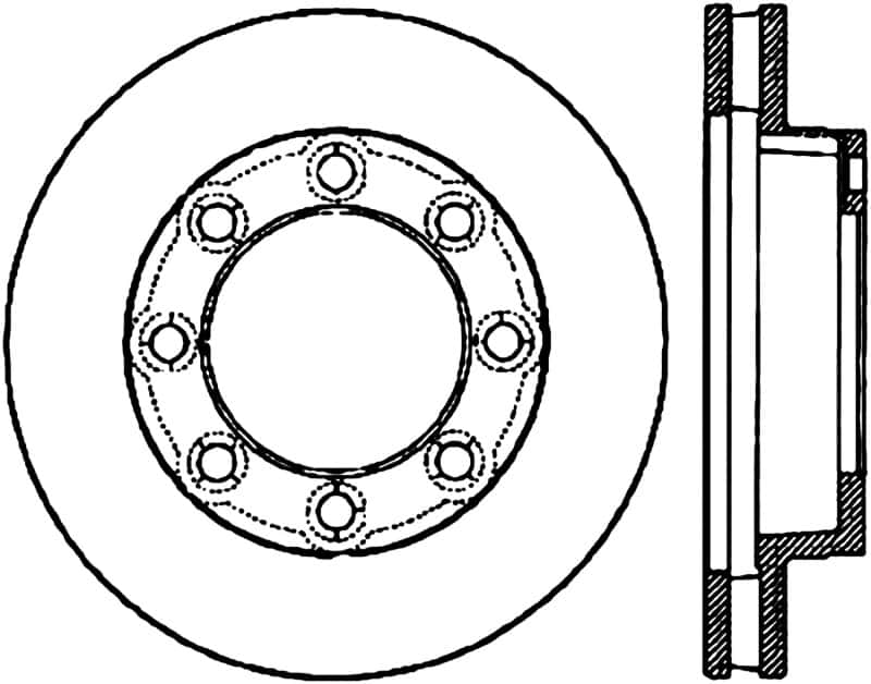 Stoptech — StopTech Slotted & Drilled Sport Brake Rotor
Slot/Drill Rotor - view 1