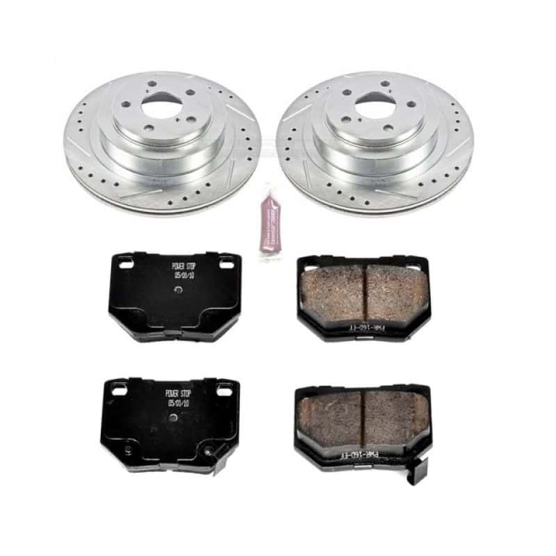 PowerStop — Power Stop 06-07 Subaru Impreza Rear Z23 Evolution Sport Brake Kit - view 1