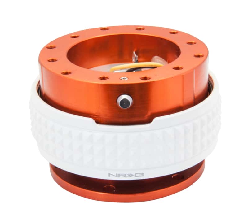 NRG — NRG Quick Release Kit - Pyramid Edition - Orange Body / Glow In The Dark Pyramid Ring - view 2