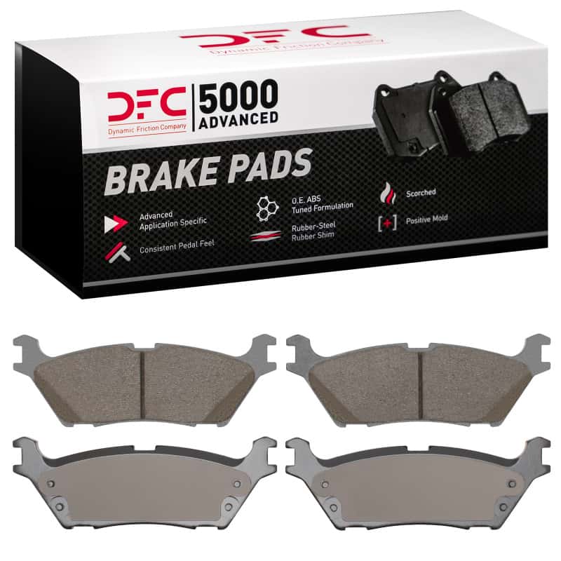 DFC — DFC 22-25 Ford F-150 Lightning Rear 5000 Advanced Ceramic Brake Pads - view 1