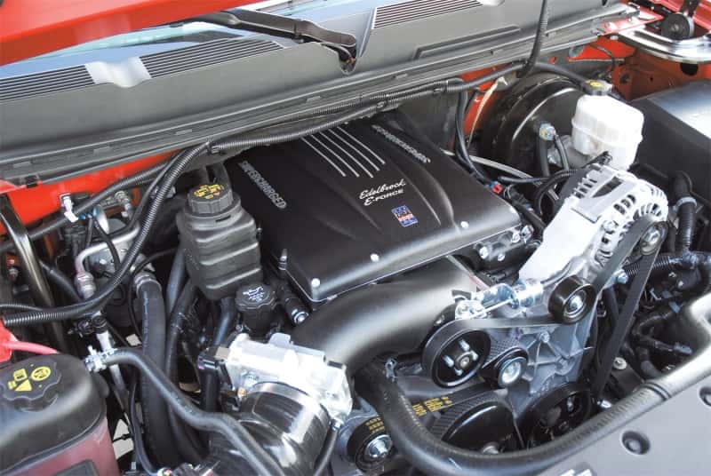 Edelbrock — Edelbrock Supercharger Stage 1 - Street Kit 2003-2006 GM Gmt800 Trucks 4 8 5 3 6 0L w/ Tuner
SUPERCHARGER - view 4