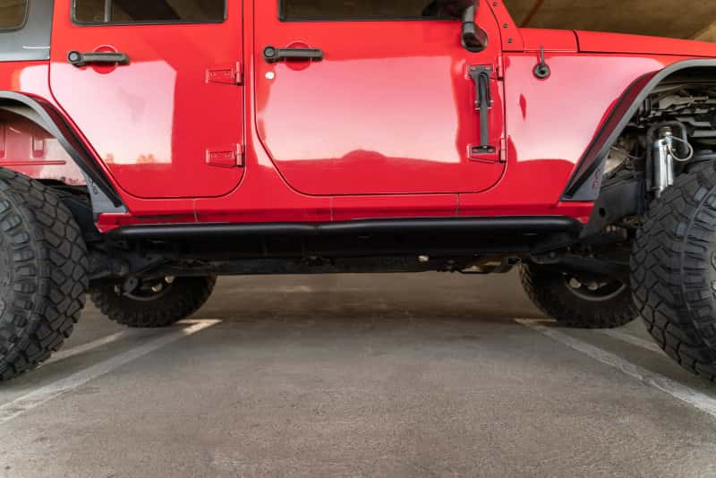 DV8 Offroad — DV8 Offroad 07-18 Jeep Wrangler JK (4 Door Only) OE Plus Side Steps
Jeep Side Steps - view 17