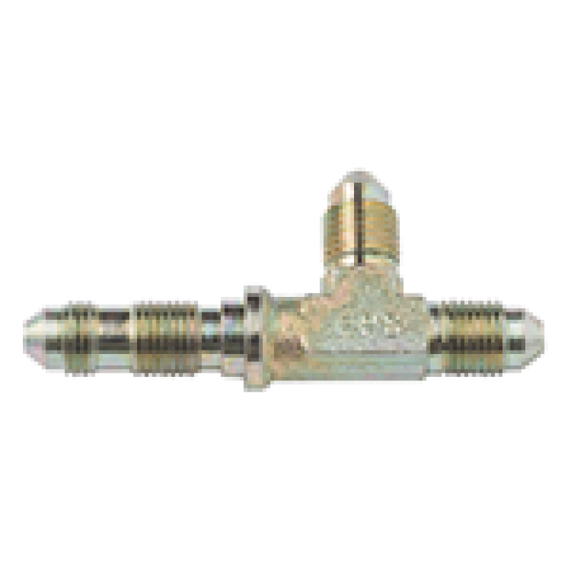 Fragola — Fragola -3AN Steel Bulkhead Tee - On Run - view 1