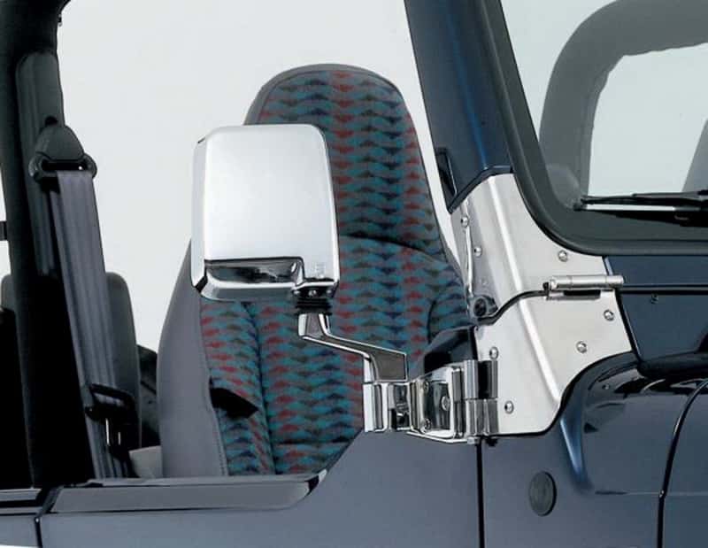 Rampage — Rampage 1987-1995 Jeep Wrangler(YJ) Half Door Side Mirrors - Chrome
Half Door Side Mirr
Door Mirror Kit - view 1
