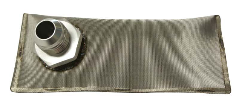 Fuelab — Fuelab In-Tank Fuel Sock Kit 100 Micron Stainless w/-10AN Adaptor Fitting for 4X4xx Series Pumps - view 1