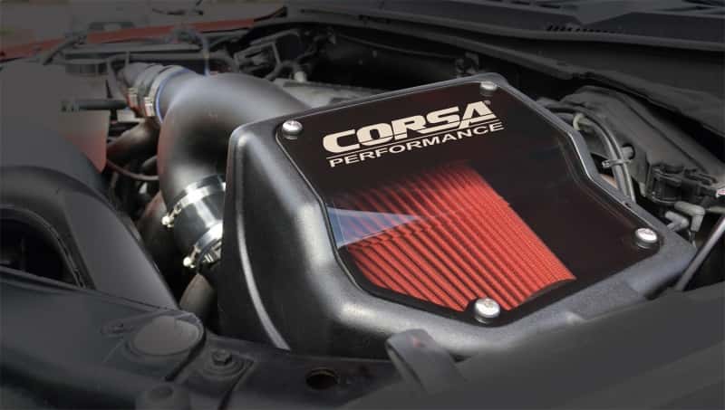 CORSA Performance — Corsa 2017-2020 Ford F-150 3.5L EcoBoost Cold Air Intake with DryTech air filter
Air Intake - view 5