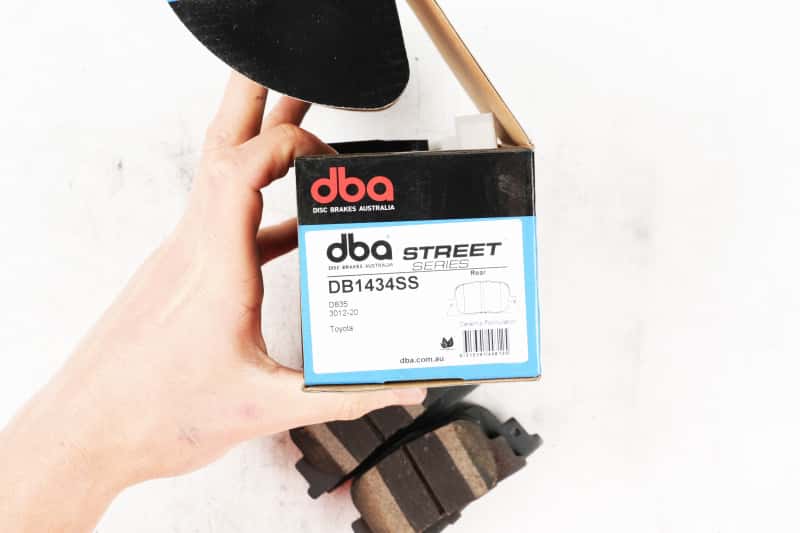 DBA — DBA 00-01 Lexus ES300 Street Series Rear Brake Pads
Brake Pad - view 3
