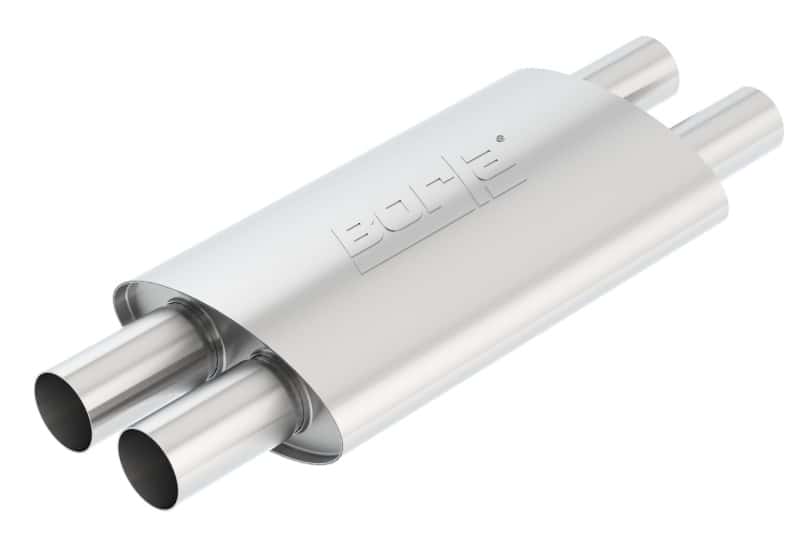 Borla — Borla 15-17 Ford Mustang GT 5.0L Touring Muffler (Does Not Fit OEM Exhaust)
ExhstResonator - view 3