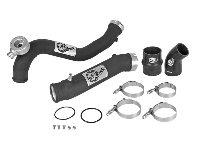 aFe — aFe BladeRunner 3in Alum Hot and Cold Intercooler Tube Kit 2019 Ford Ranger 2.3L (t)
Charge Pipe Kit - view 6