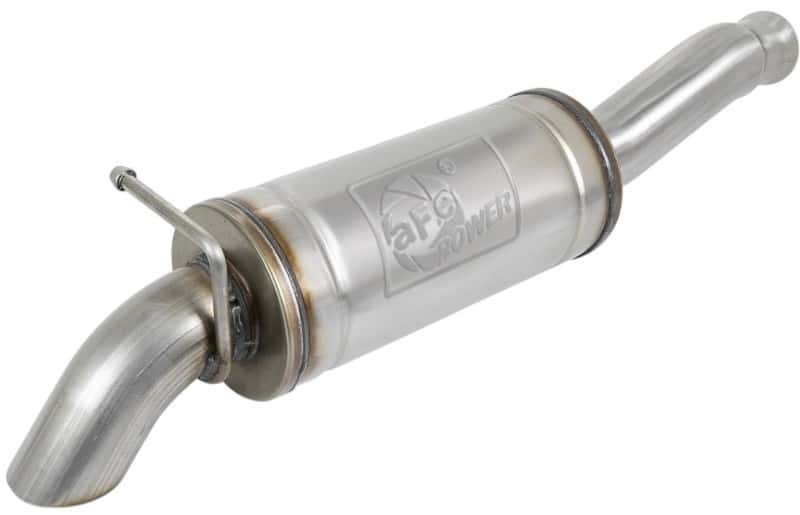 aFe — aFe Rock Basher 2.5in 409SS Cat-Back Exhaust System 18-21 Jeep Wrangler (JL) V6 3.6L
Cat-Back Exhaust - view 2