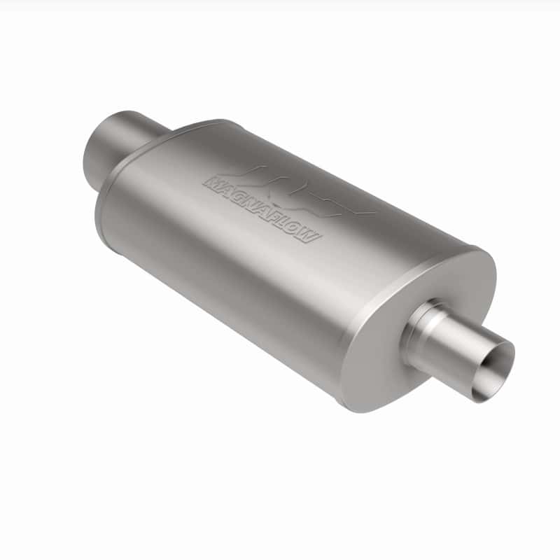 Magnaflow — MagnaFlow Muffler W/Tip Mag SS 14X5X8 2.25/4.
Straight Through - view 14