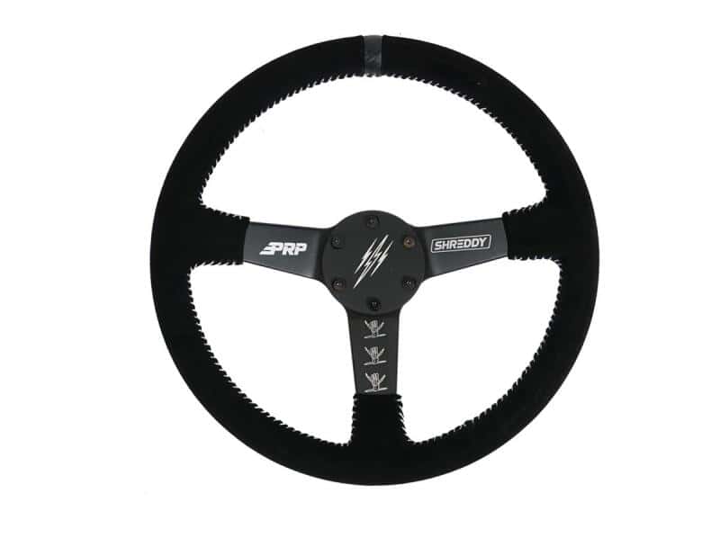 PRP Seats — PRP Comp-R Leather Steering Wheel - Black - view 4