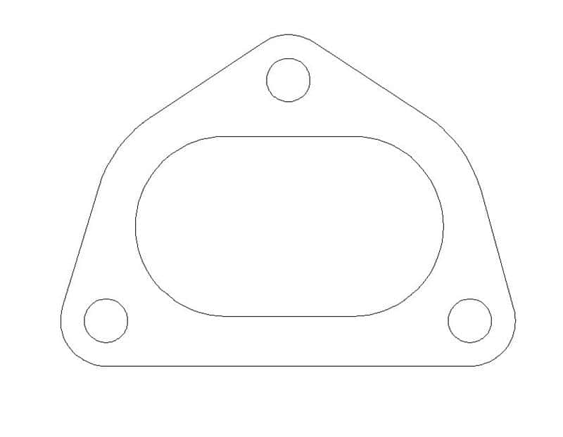 Cometic Gasket — Cometic Ford/Coswroth BDA 3-Bolt .064 AM Exhaust Gasket
Exhaust Gasket Set - view 1