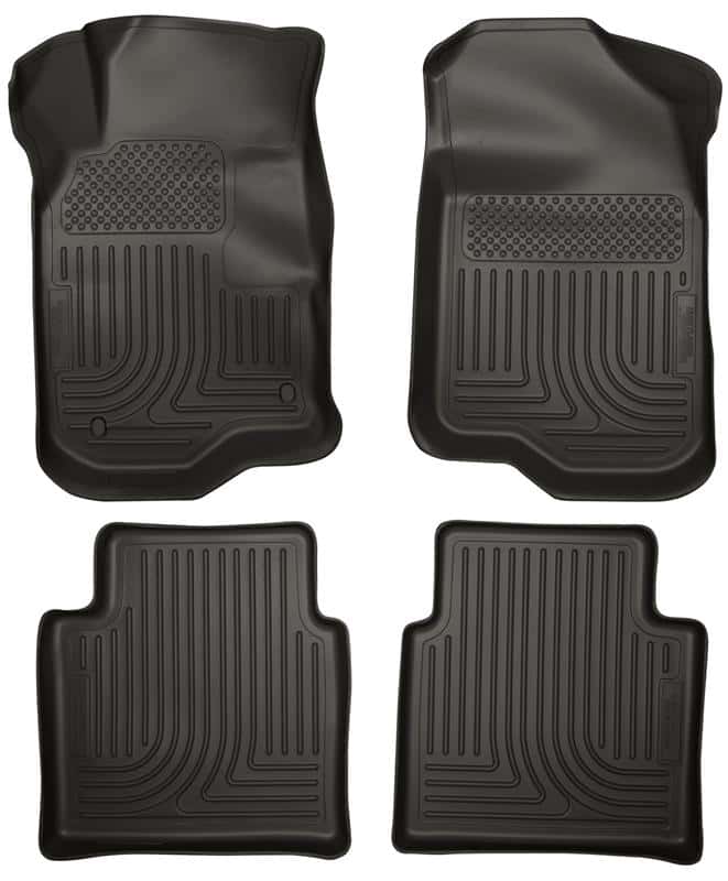 Husky Liners — Husky Liners 08-12 Chevy Malibu/07-09 Saturn Aura WeatherBeater Combo Black Floor Liners
Floor Liners - view 2