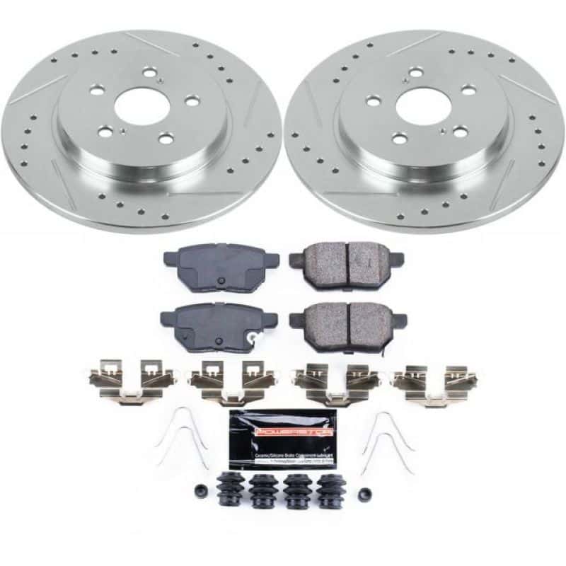 PowerStop — Power Stop 11-17 Lexus CT200h Rear Z23 Evolution Sport Brake Kit - view 1