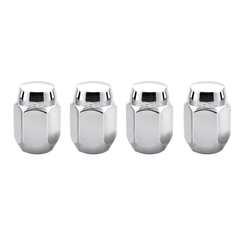 McGard — McGard Hex Lug Nut (Cone Seat) M12X1.25 / 13/16 Hex / 1.28in. Length (4-Pack) - Chrome - view 5