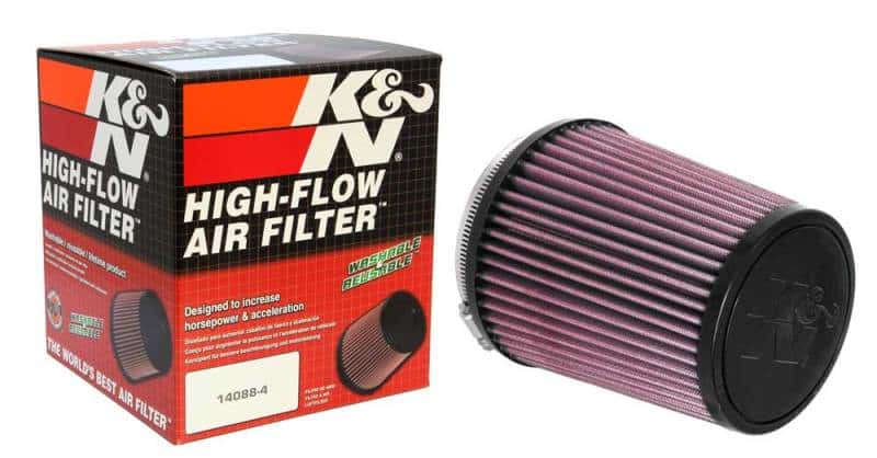 K&N Engineering — K&N Universal Air Filter 4in Flange / 5-3/8in Base / 4-1/2in Top / 6in Height
Universal Clamp-On A
Clamp-on Air Filter - view 4