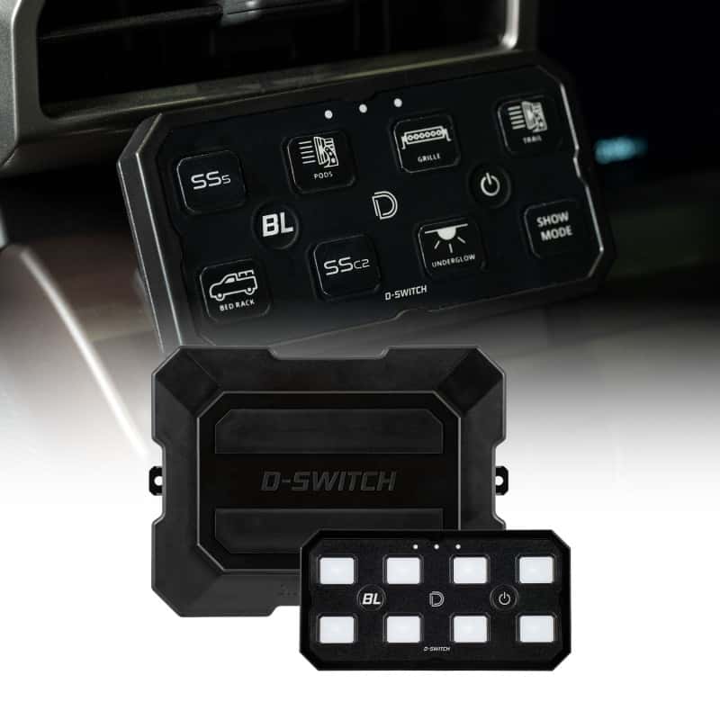 Diode Dynamics — Diode Dynamics D-Switch 8 Button Controller Kit - view 4