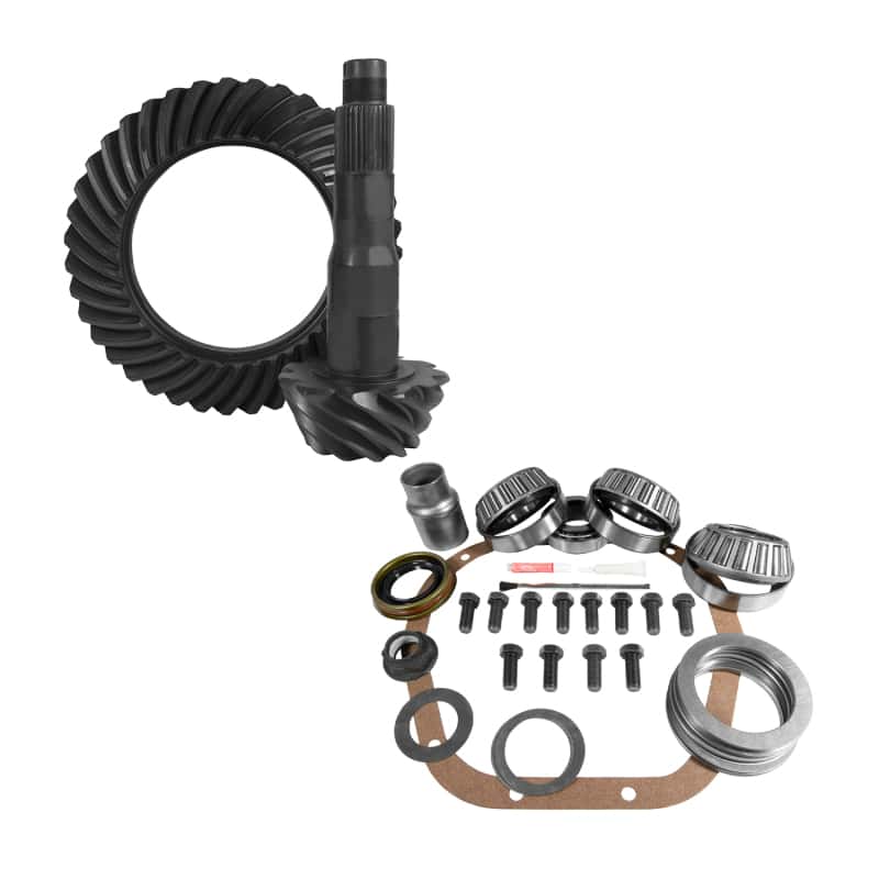 Yukon Gear & Axle — Yukon Gear 10.5in Ford 4.56 Rear Ring & Pinion Install Kit
Gear & Install Pkg
Gear/Install Pkg - view 1