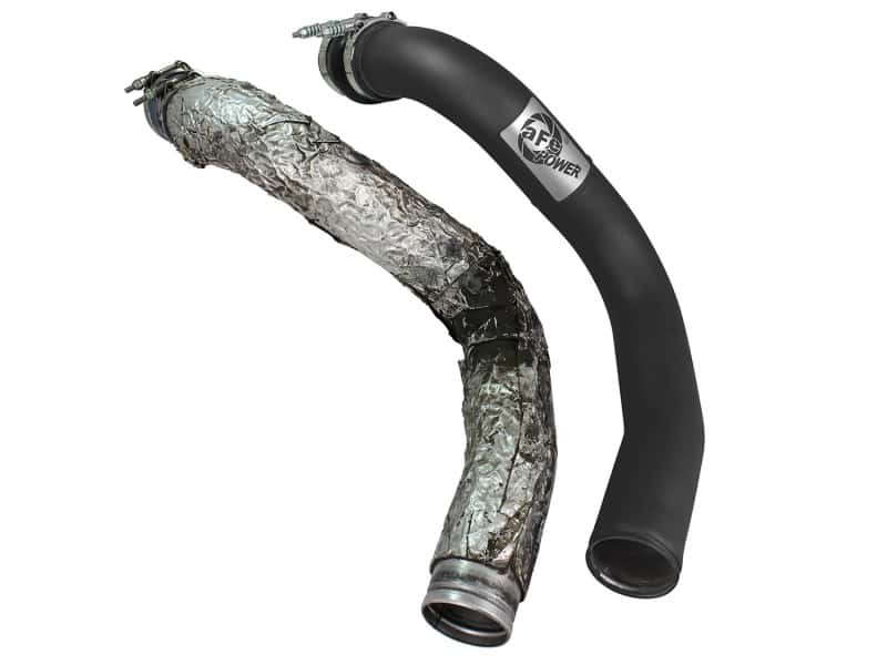 aFe — aFe Bladerunner Intercoolers I/C Tube 3in Cold Ford F-250/F-350 99-03 V8-7.3L - Black
Hot Charge Pipe - view 6
